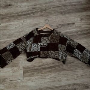Boys Lie Knit Chocolate Brown Sweater